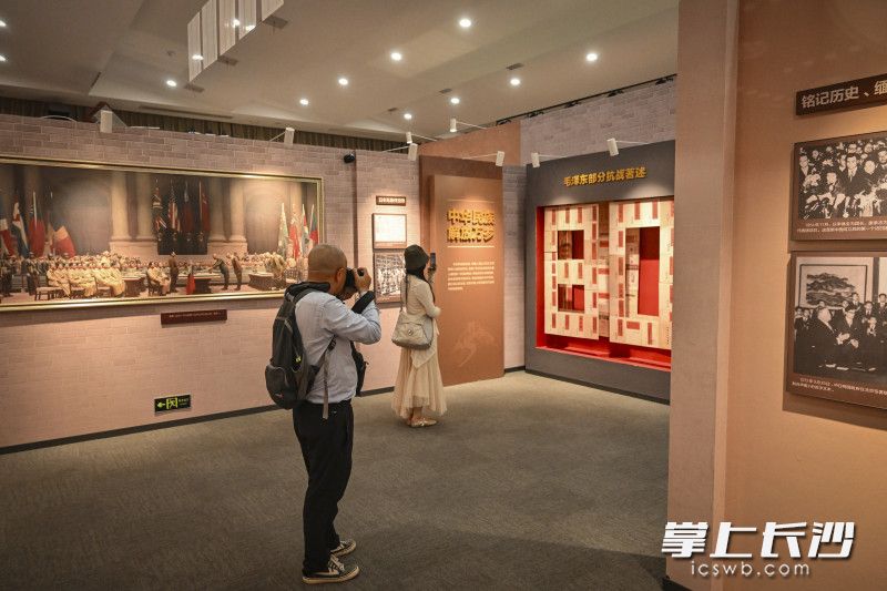 展览现场。
