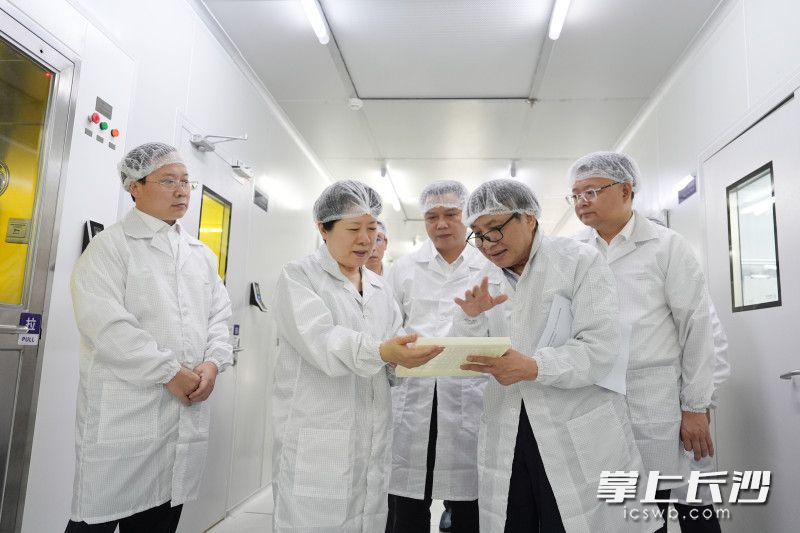 湖南启泰传感科技有限公司调研现场。